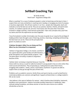 thumbnail of Softball-Coaching-Tips
